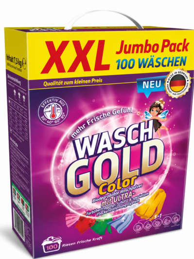 WaschGold COLOR 7,5kg