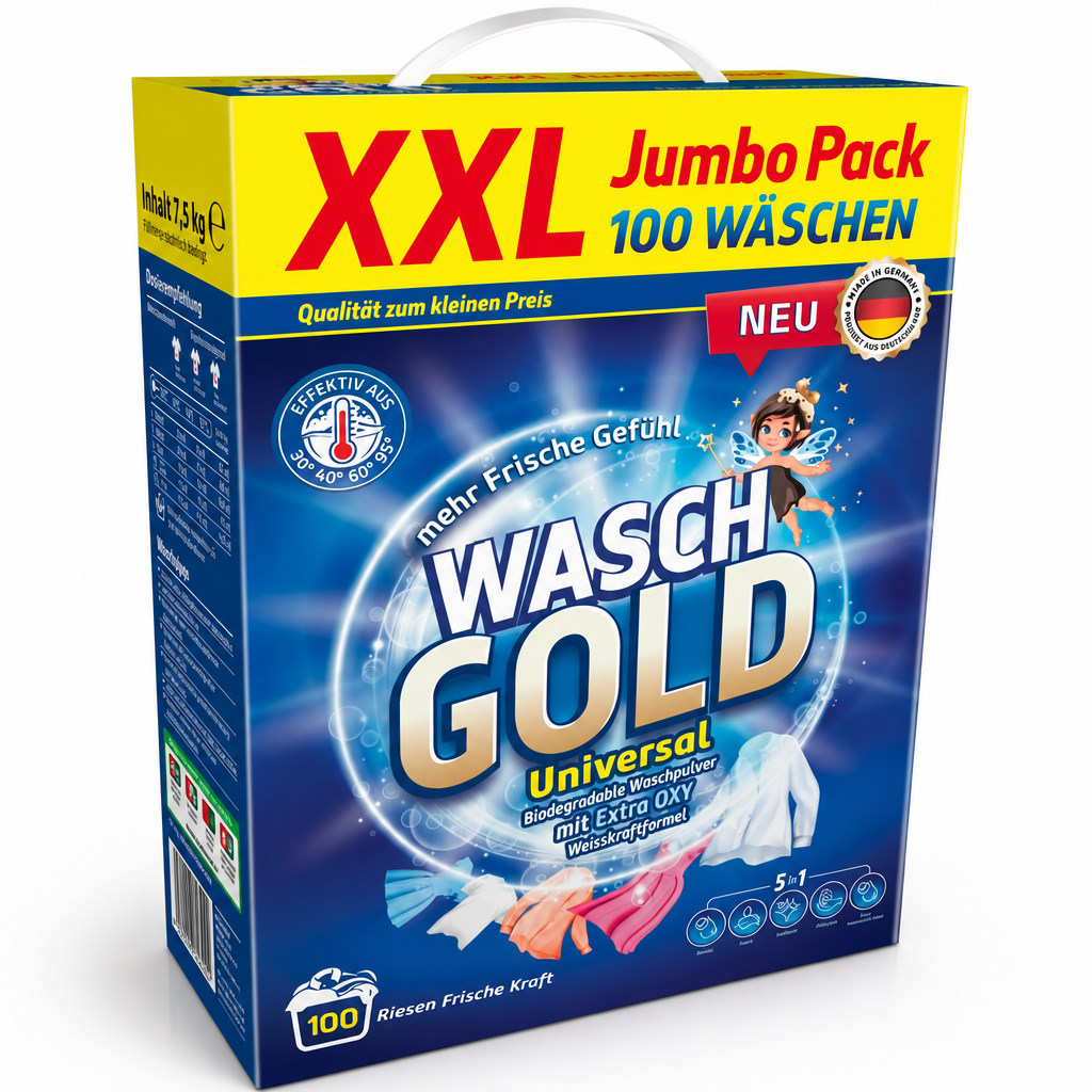 WaschGold XXL UNI 7,5kg