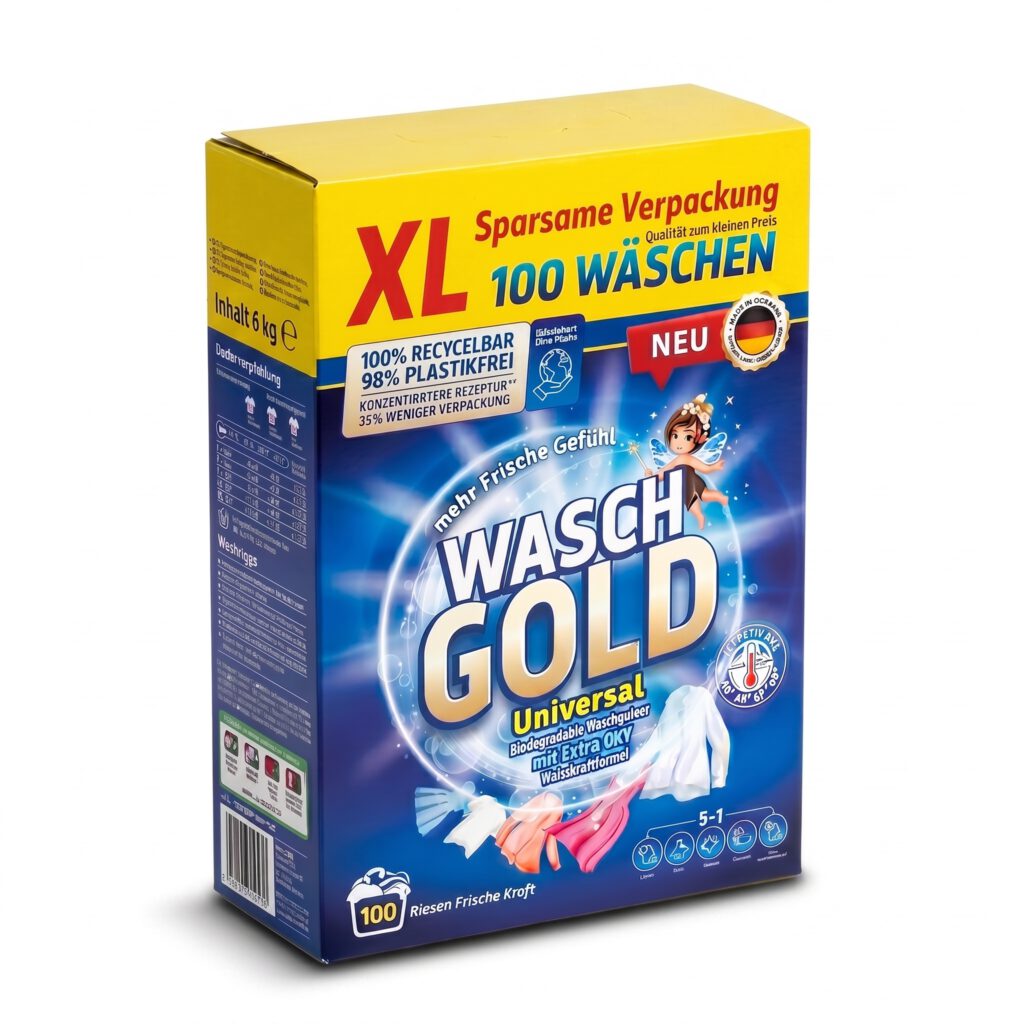 WaschGold UNIVERSAL 6kg